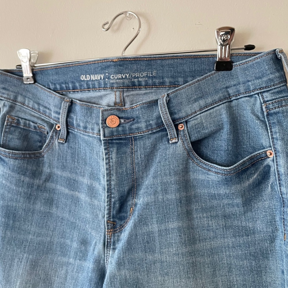 Old Navy curvy profile bootcut jeans size 10